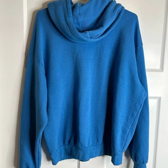 Aviator Nation Women’s Size Small Hooded Sweatshirt Hoodie Blue NWOT 2109 - Picture 7 of 8